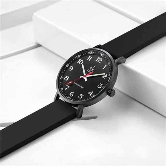 SK Ultra Thin Fashion Sport Sweatproof Women Watch, Silicone Band main image 5